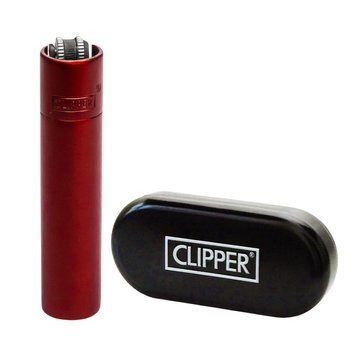 Зажигалка Clipper metal Red 500105 фото