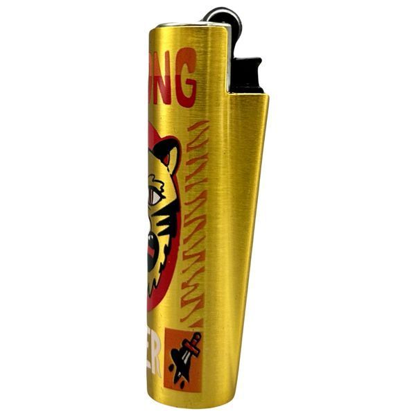 Запальничка Clipper micro metal case Aggressive Animals cm13 фото