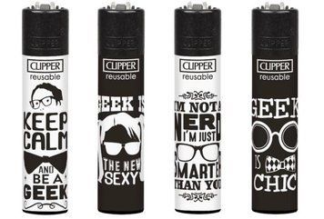 Зажигалка Clipper Nerd Sentences 000122 фото