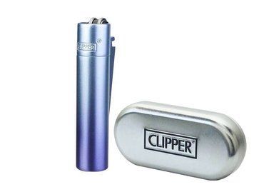Зажигалка Clipper metal Blue Gradient  2011 фото