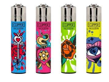 Запальничка Clipper Simple Tattoos a79 фото