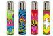Зажигалка Clipper  Neon Shrooms a85 фото