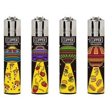 Зажигалка Clipper Hungry UFO 000013 фото