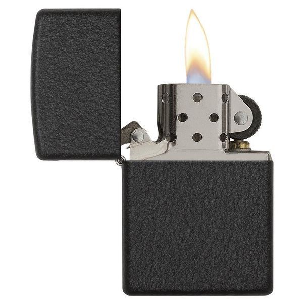 Зажигалка  Zippo 236 Black Crackle  236 фото
