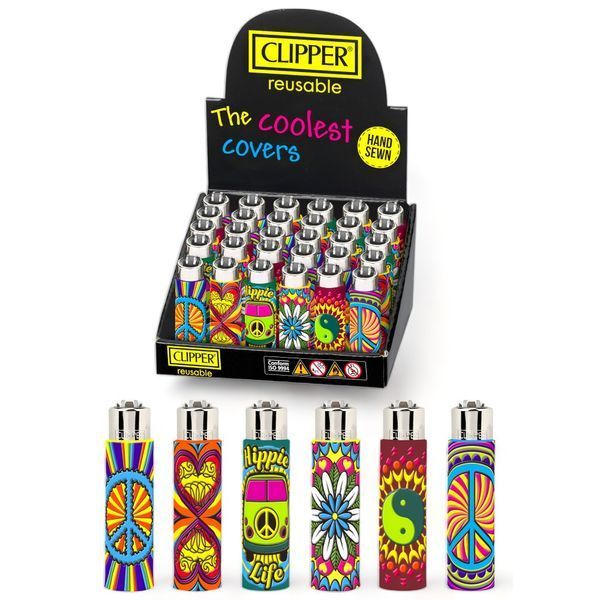 Зажигалка Clipper Caver Hippie Passion 1 131 фото