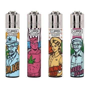 Зажигалка Clipper Famili Weed a150 фото