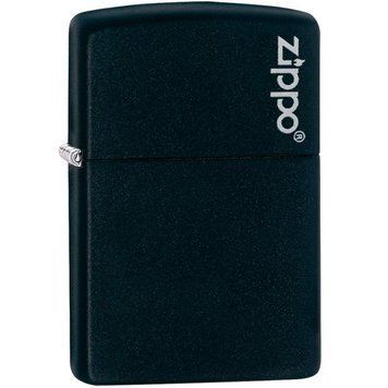 Запальничка Zippo 218ZL BLACK MATTE 218ZL фото