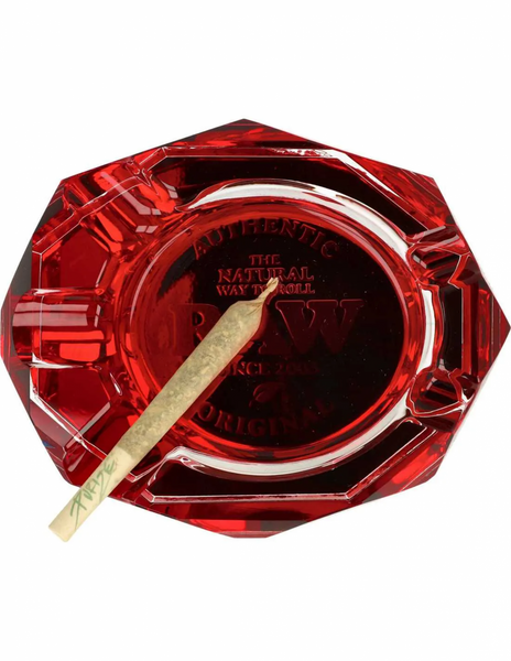Пепельница RAW Ruby Glass Giftbox BB00767 фото