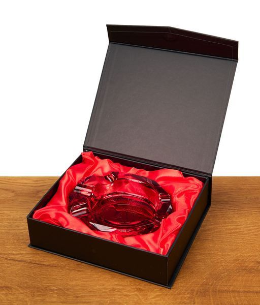 Пепельница RAW Ruby Glass Giftbox BB00767 фото