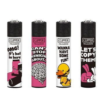 Запальничка Clipper HOT QUOTES 2254207518 фото