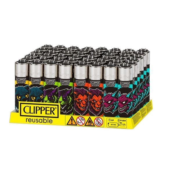 Зажигалка Clipper Animal Zombies a152 фото