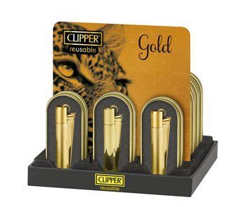Clipper Metal Classic GOLD Оптом (12 шт) 905 фото