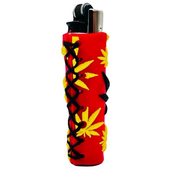 Зажигалка Clipper cover Weed colors c214 фото