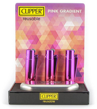Clipper Metal Classic PINK GRADIENT Оптом (12 шт) 910 фото
