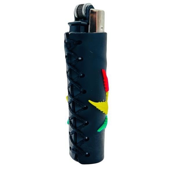Зажигалка Clipper cover Weed colors c215 фото