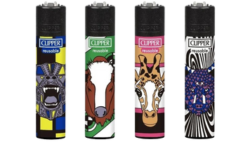 Clipper Animals Mix 4 Зажигалка a107 фото