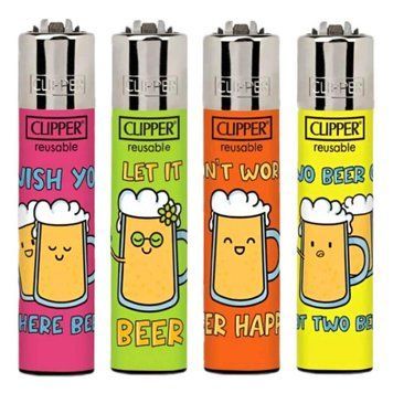 Зажигалка  Clipper Beer Quotes c91 фото