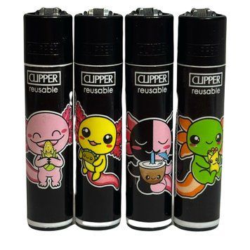 Зажигалка Clipper Classic Axolots 000822 фото
