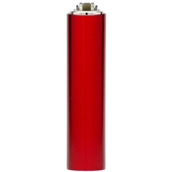 Запальничка Clipper micro metal case RED mat CM4 фото