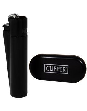 Зажигалка Clipper metal Black 2029 фото