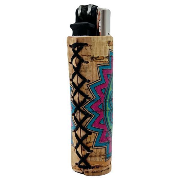Зажигалка Clipper Caver Cork Mandala 4 110 фото